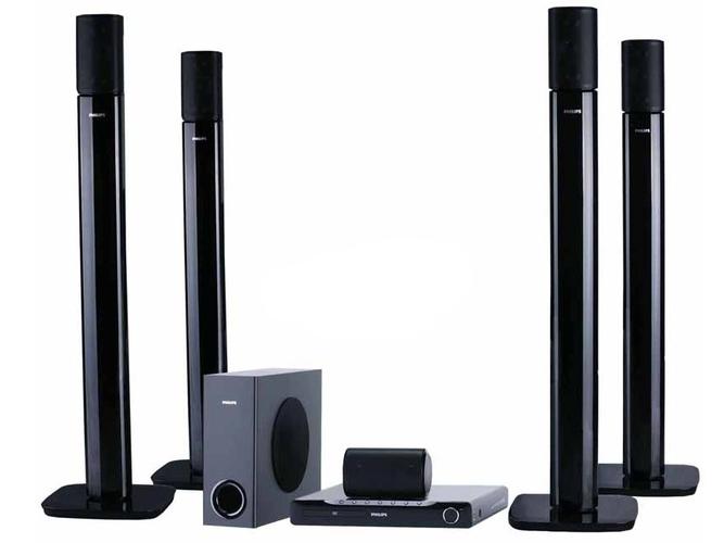 飞利浦家用5.1声道环绕音响套装 | 高性价比客厅影院推荐 | 杜比全景声蓝牙无线家庭影院